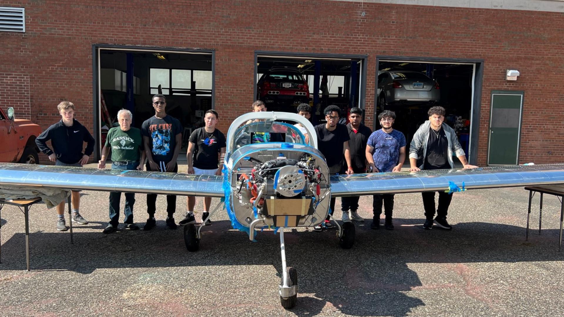Bridgeport students are building 12-foot aircraft through Tango Flight ...
