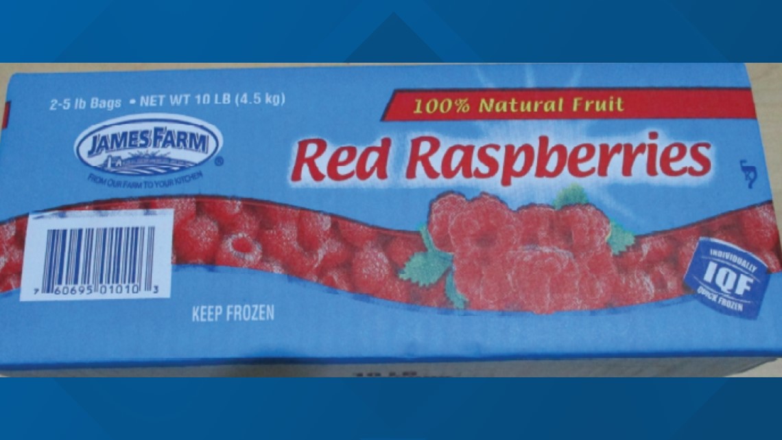FDA recalls frozen raspberries sold at Restaurant Depot, Jetro