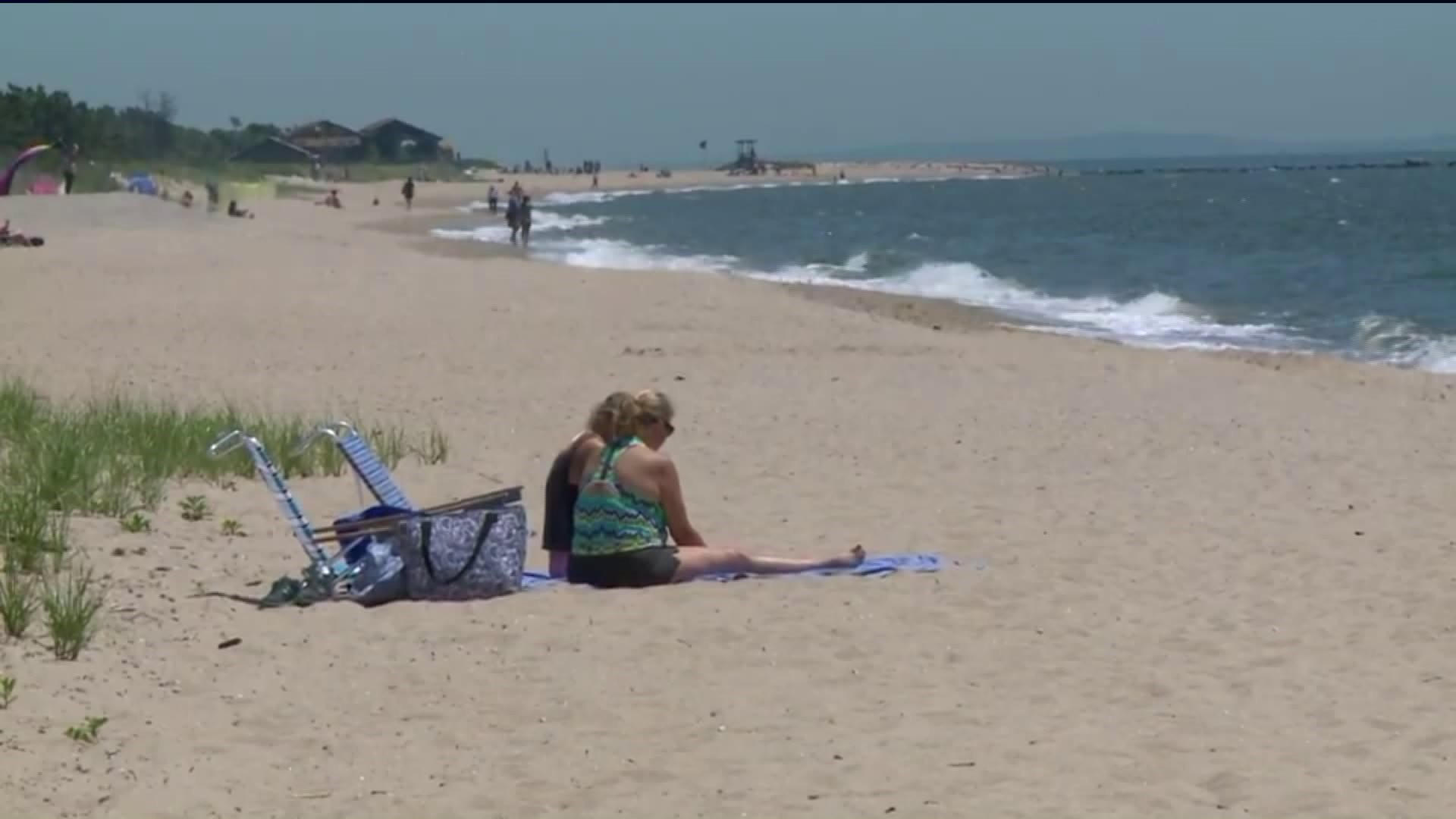 Beach businesses looking forward to hot weather
