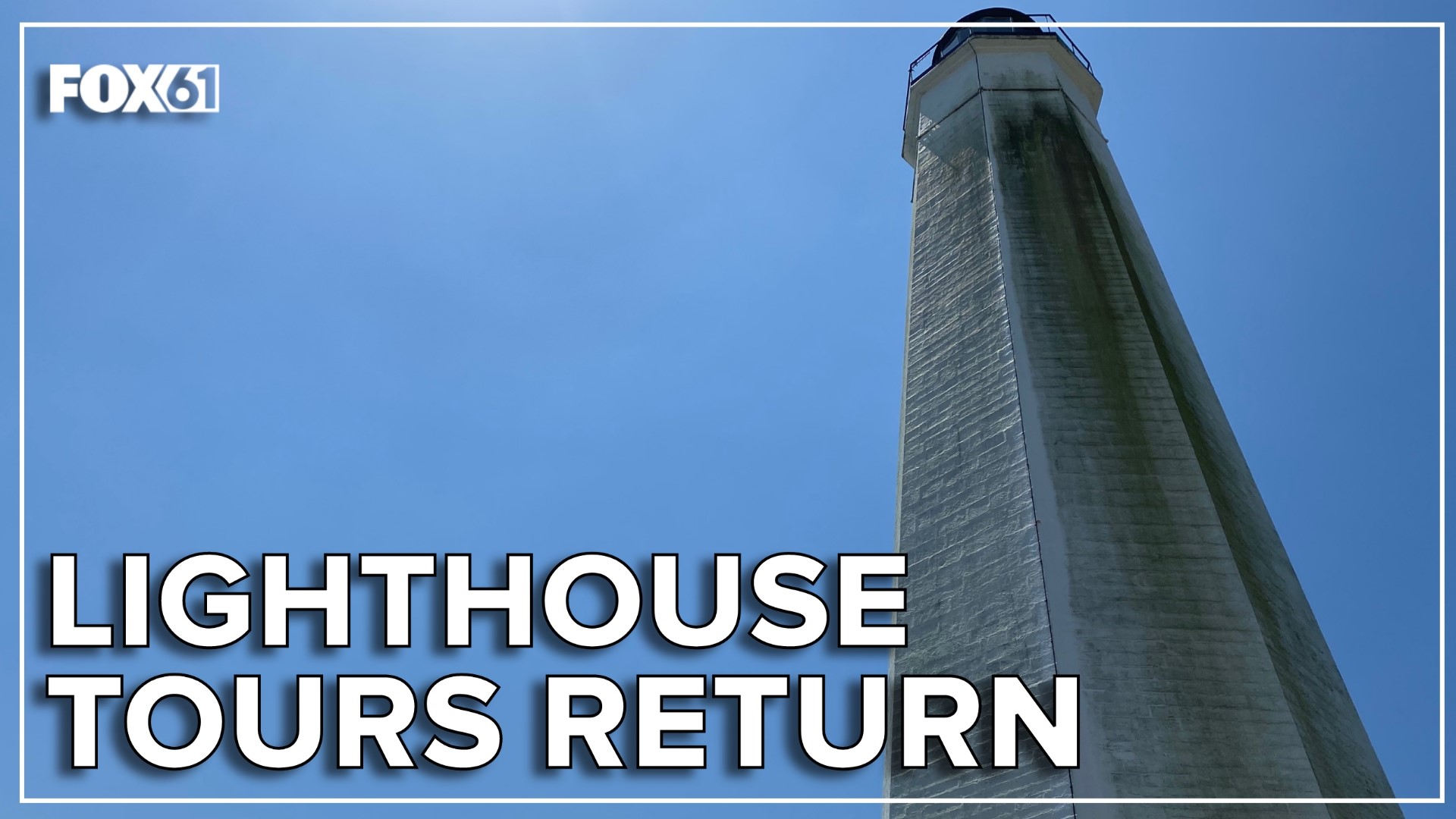Three lighthouses will be open to the public to check out this summer.