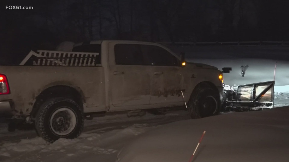 Inside look into how snowplows are hitting the streets in Connecticut