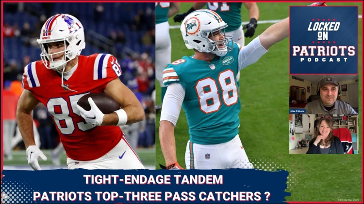 New England Patriots: Hunter Henry, Mike Gesicki among Mac Jones top 3 pass-catchers in 2023?