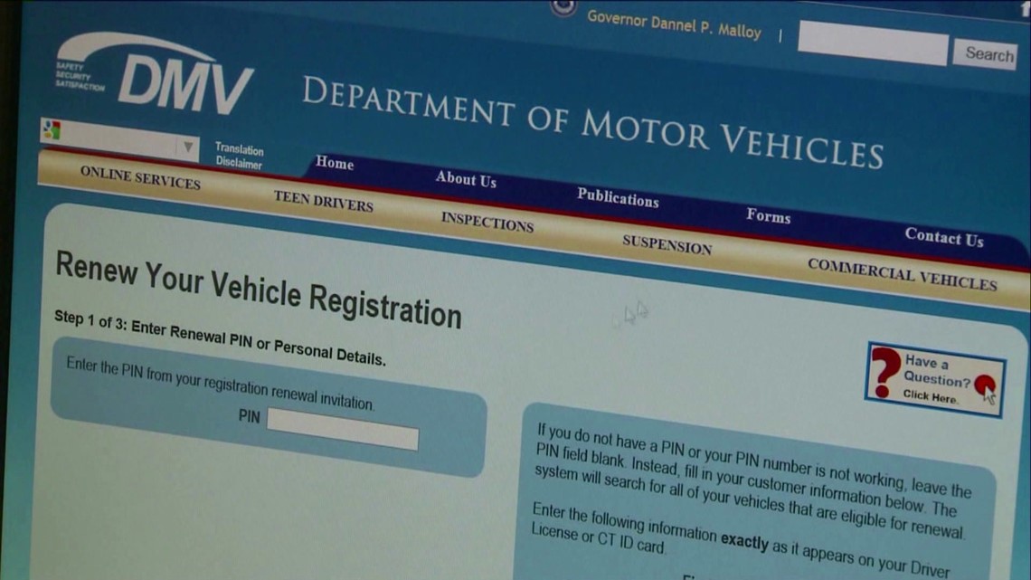 CT DMV Thousands miss vehicle registration renewals due to computer