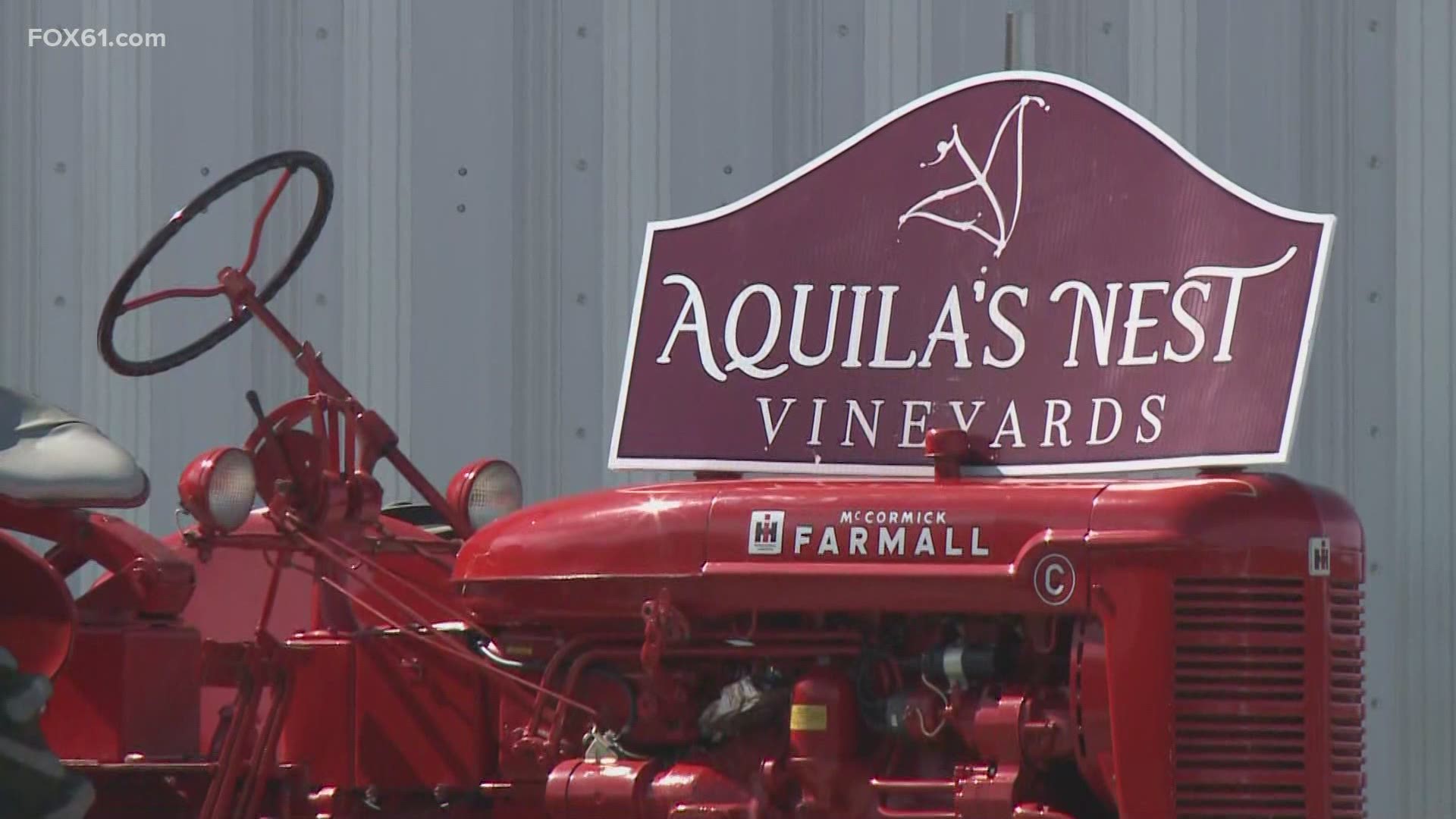 Aquila’s Nest Vineyard was preparing to welcome customers as spacing limitations eased Friday.