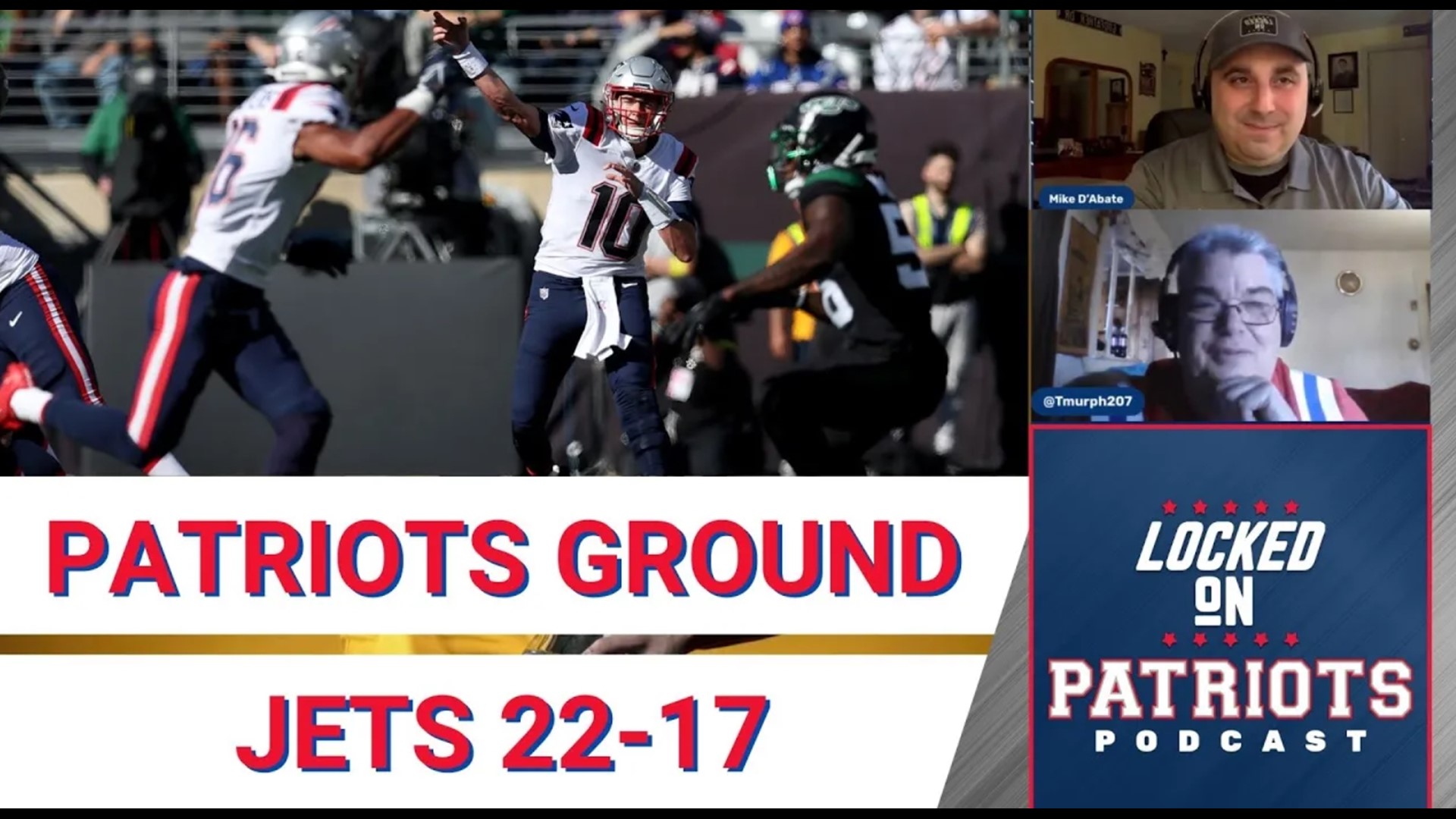 Flight canceled: New England Patriots ground New York Jets, 22-17