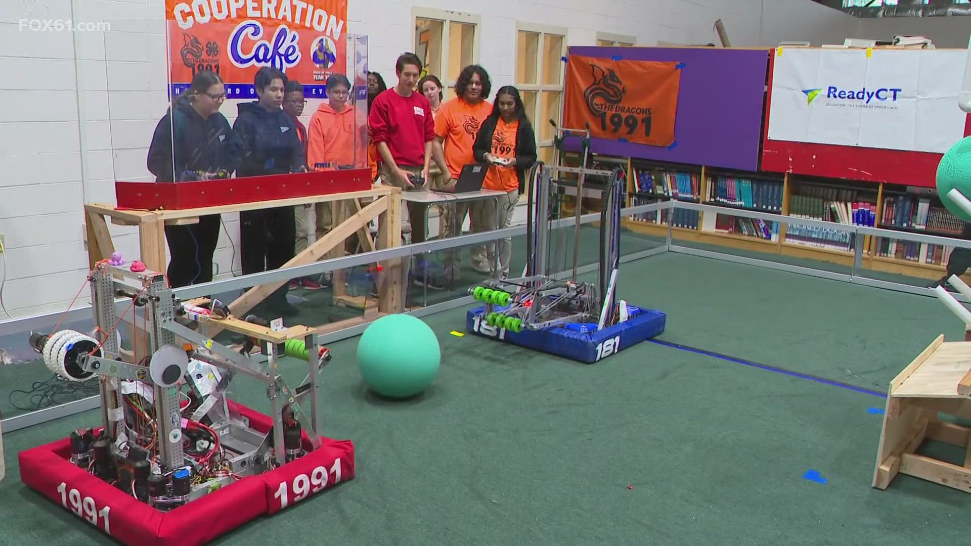 Both teams have had successful robotics runs this year.