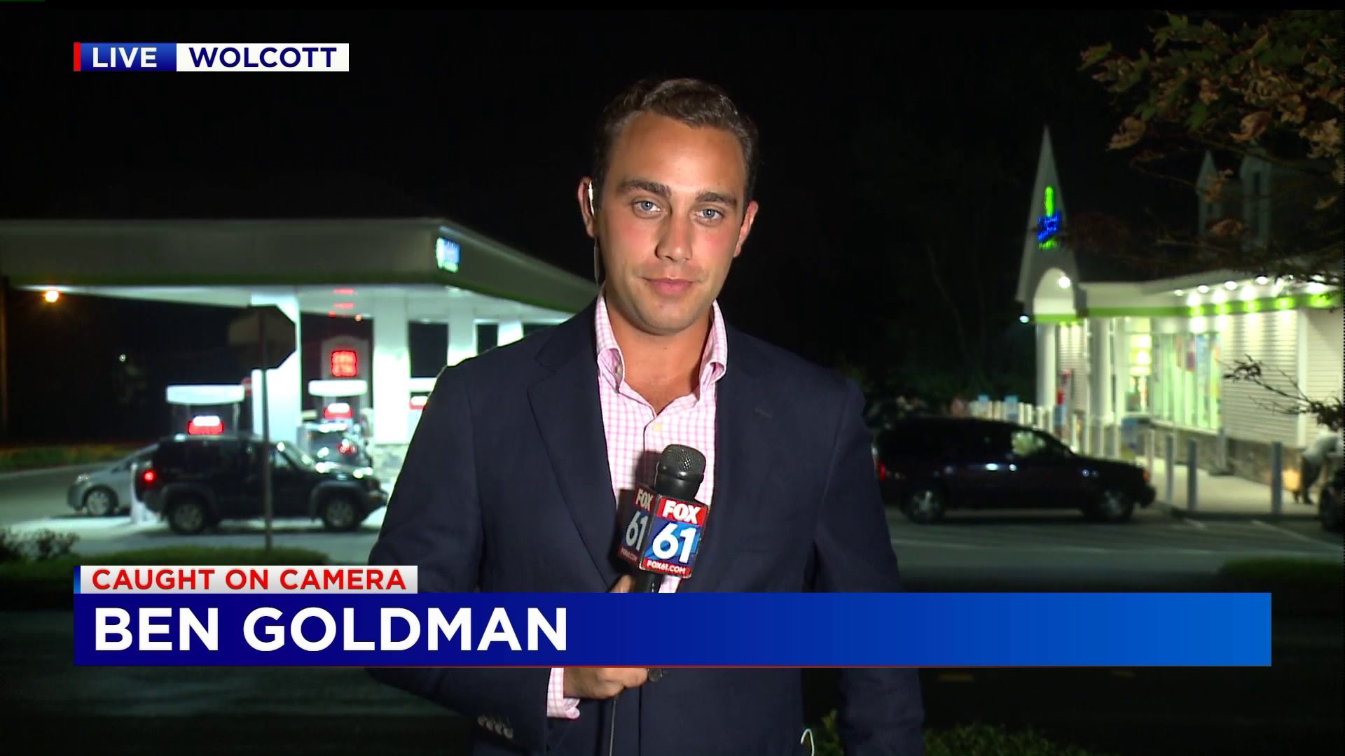 Caught on Camera Car stolen from a woman at Wolcott gas station