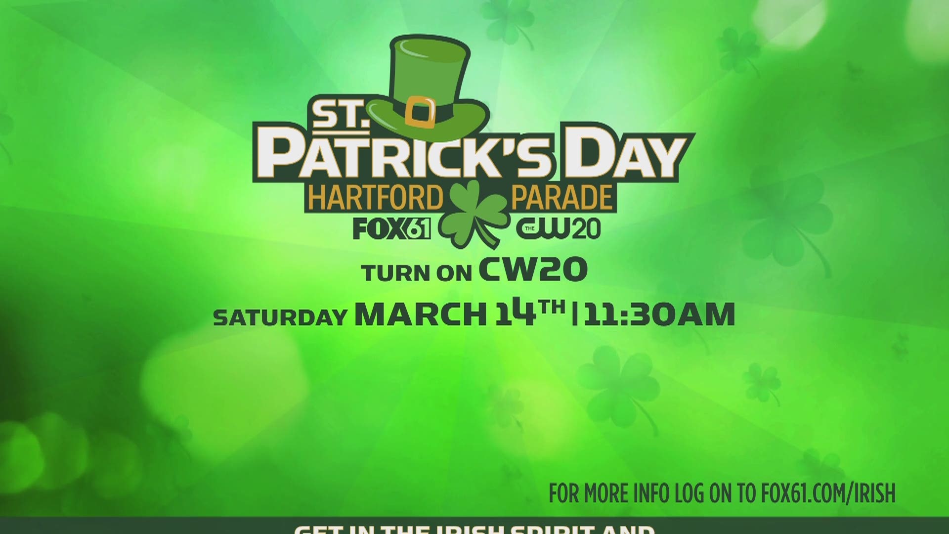 The 2020 Greater Hartford Saint Patrick's Day Parade has been cancelled over health concerns.
