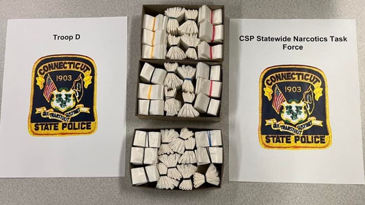 CSP find 1,600 bags of fentanyl in two cars during traffic stop