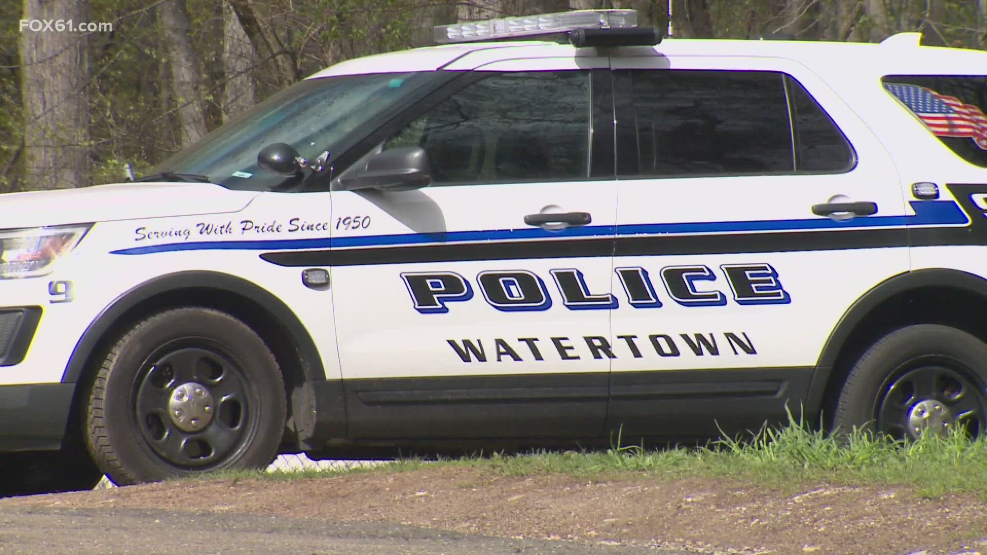 A road in Watertown is currently closed as police investigate the death of a man.