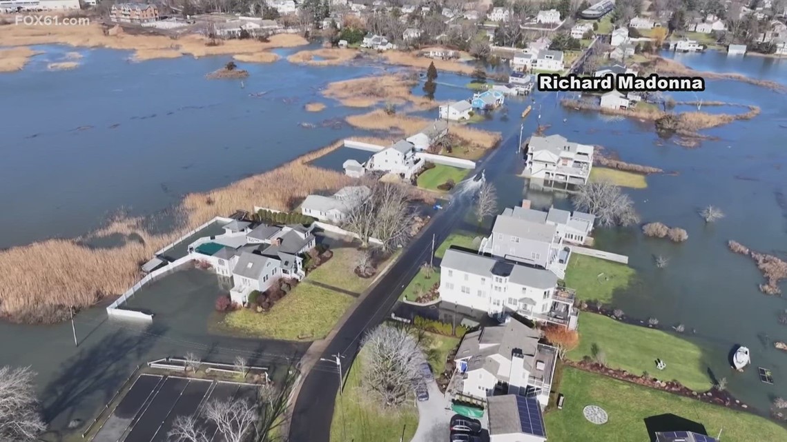 Connecticut shoreline devastated by massive flooding | fox61.com