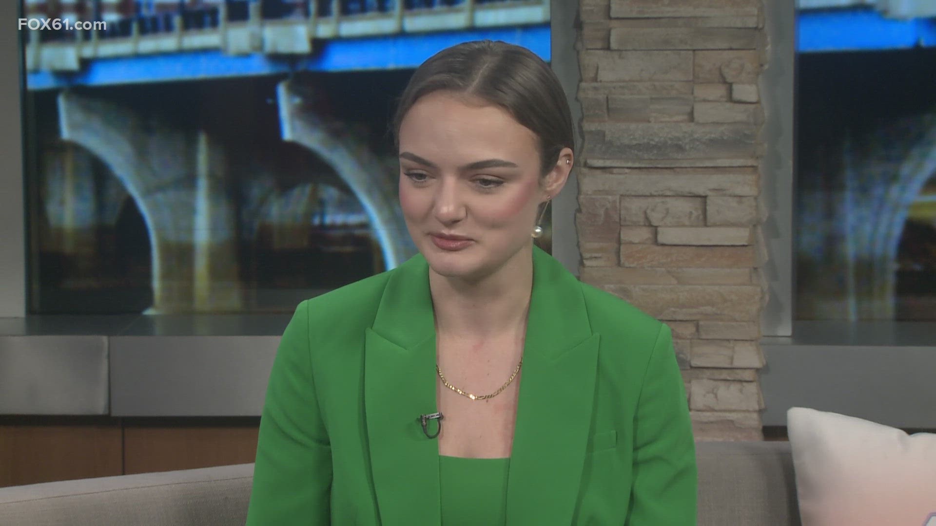 Shaylen Harger from Orange, Connecticut, joined FOX61's Erika Arias to discuss her experience on the show "I Can See Your Voice."