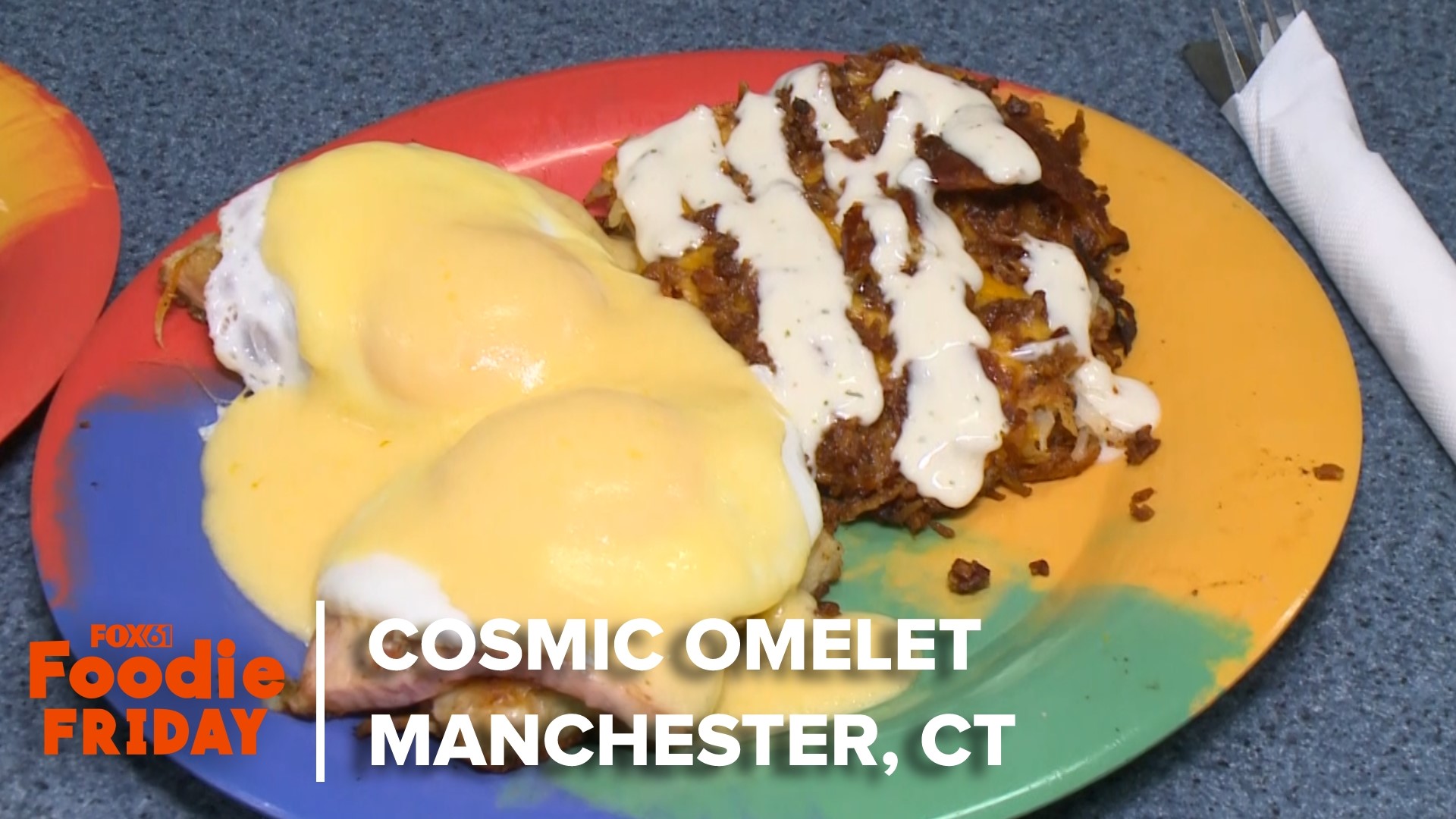 Symphonie Privett visits Cosmic Omelet in Manchester, where the breakfast meals are out of this world.