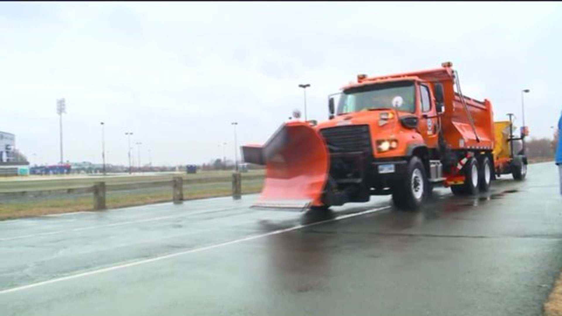 Getting the plows ready