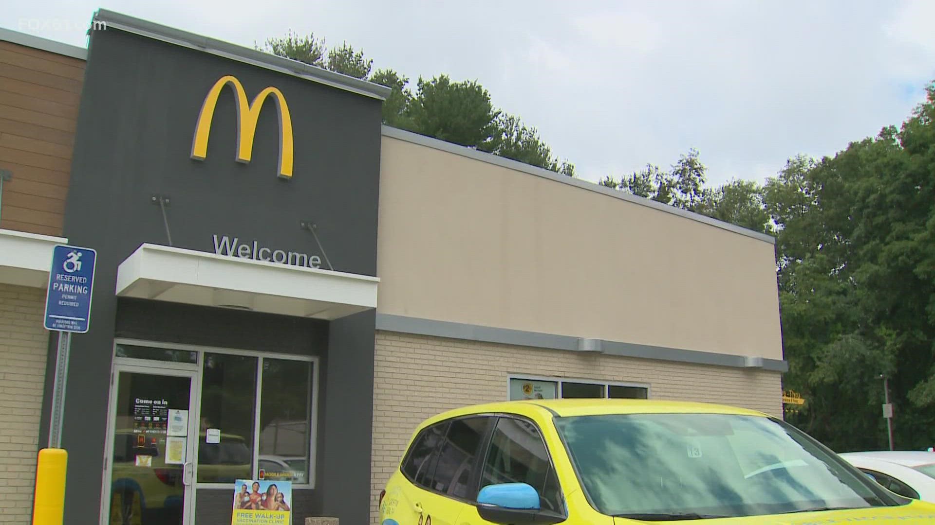 McDonald’s has teamed up with the professionals from Griffin Health to provide the shots.