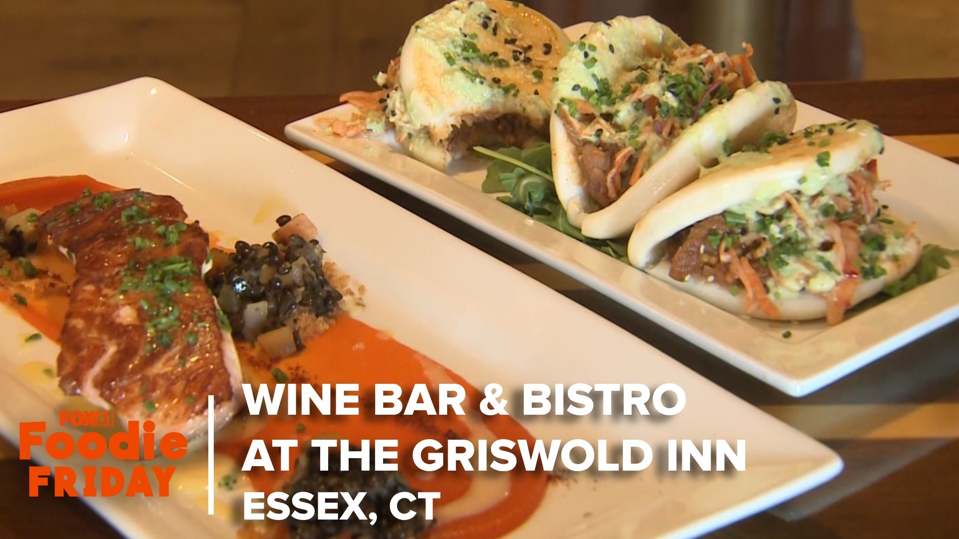FOX61's Matt Scott visits The Wine Bar & Bistro at the Griswold Inn in Essex for this week's Foodie Friday.