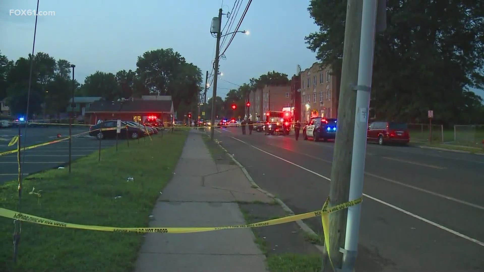 Hartford police are investigating after a man was shot and killed Wednesday night.