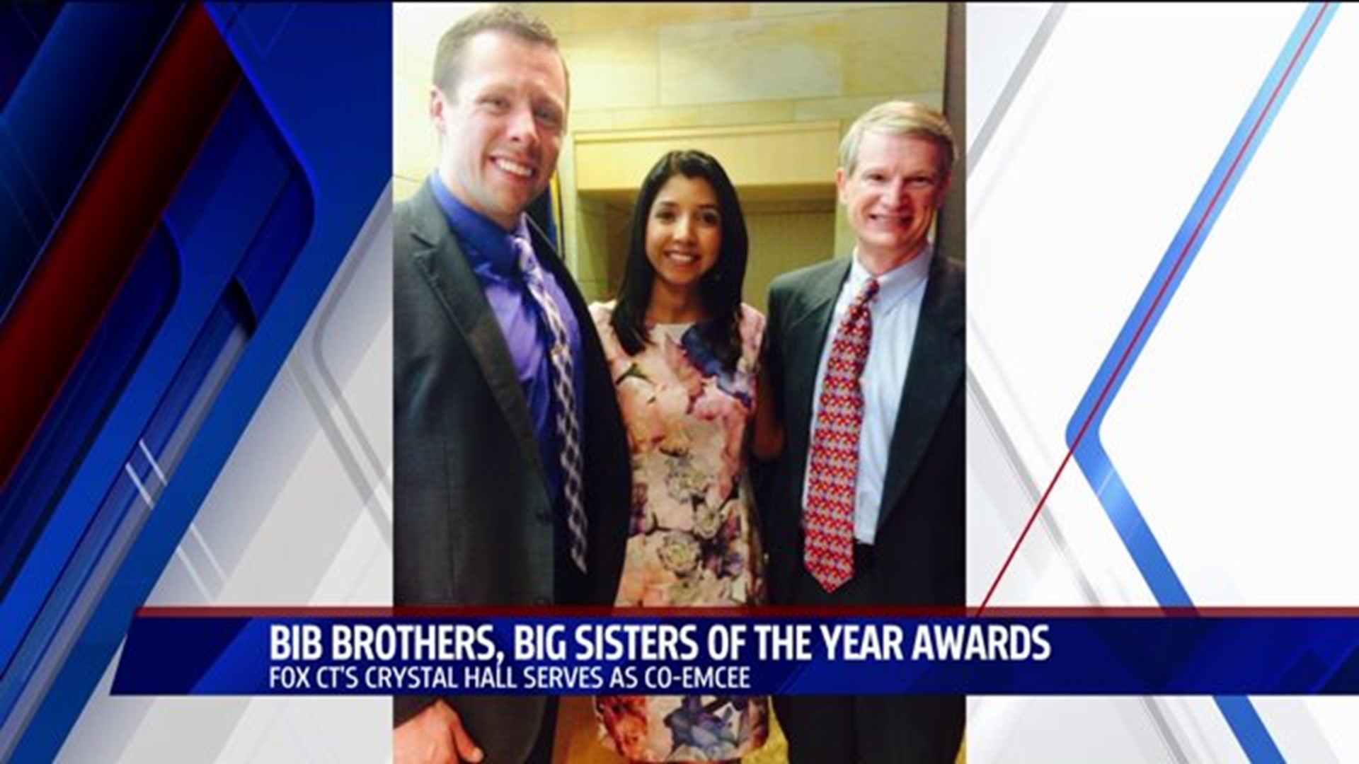An awards ceremony was held for Big Brothers Big Sisters.