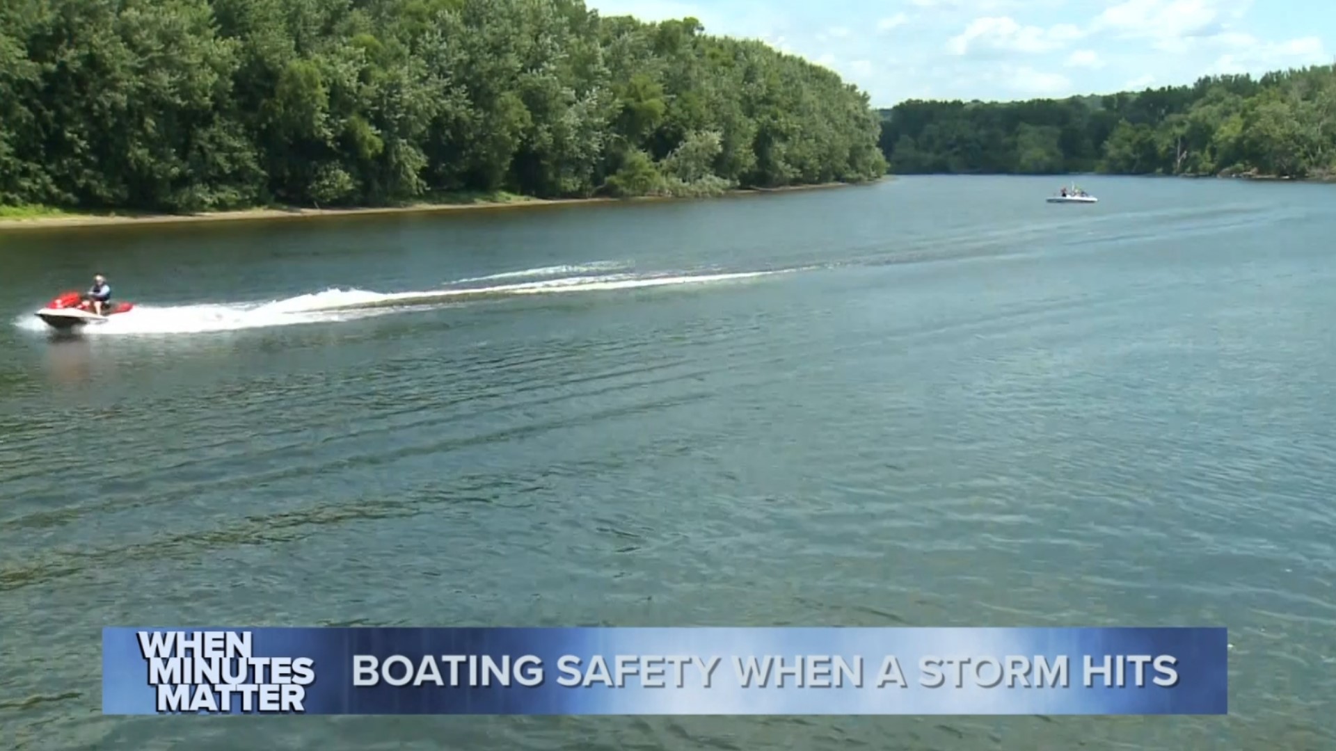 Safety is at the helm when it comes to boating in the summer. The Coast Guard requires boaters to have certain equipment on their vessels that could save lives.