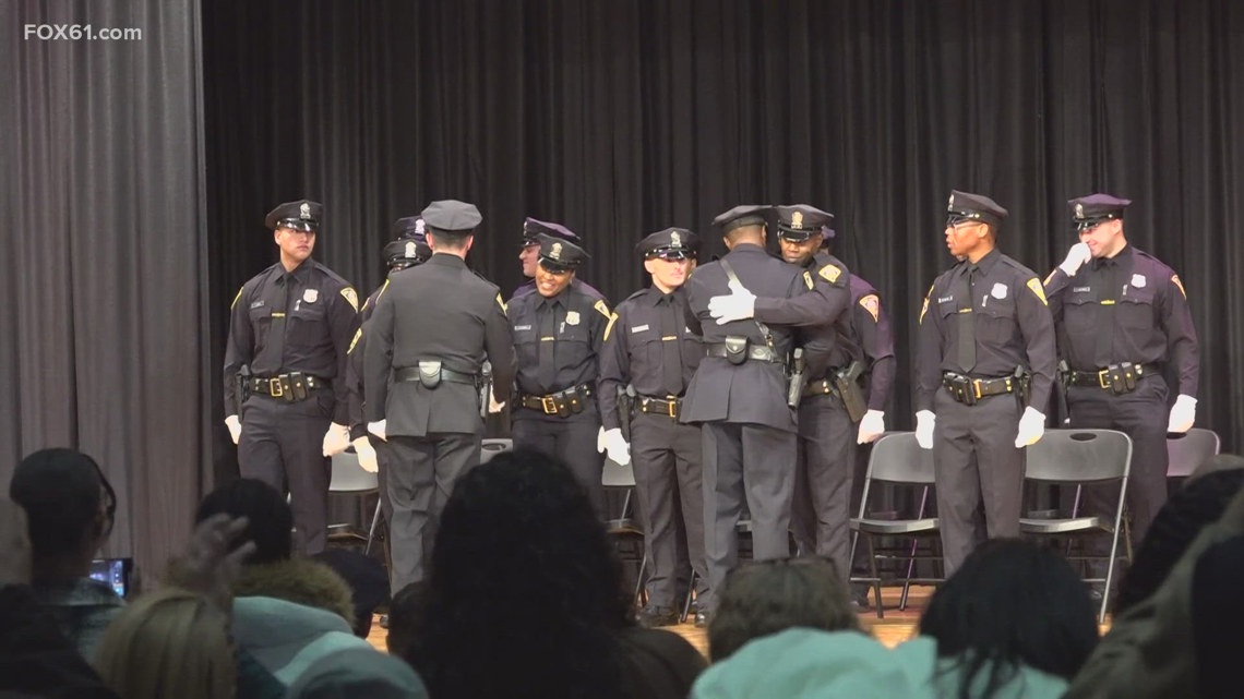 City of New Haven swears in 12 new police officers | fox61.com
