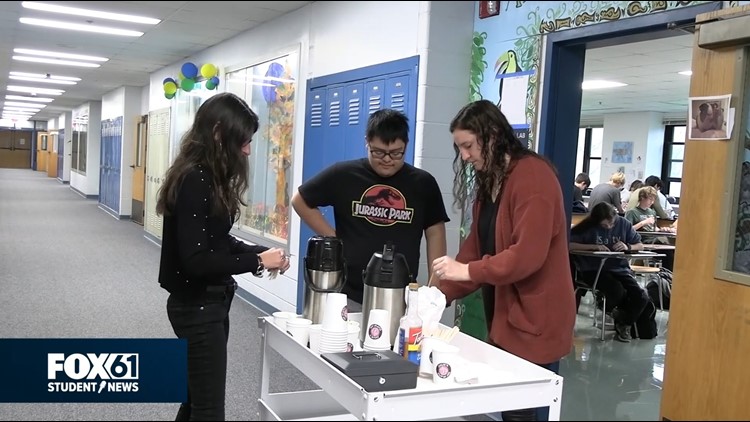 Coffee becomes a life lesson | FOX61 Student News