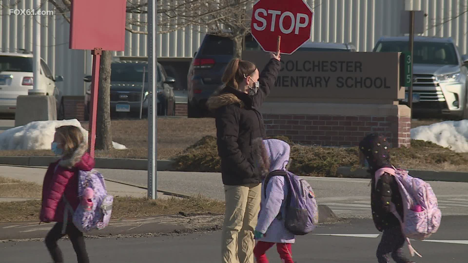 According to the superintendent, 17 staff members at Colchester Elementary called out Monday. It was a number that couldn’t be covered by substitutes.