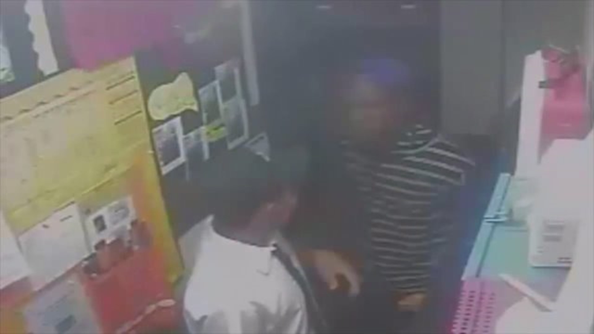Caught on camera: Assault at McDonald`s