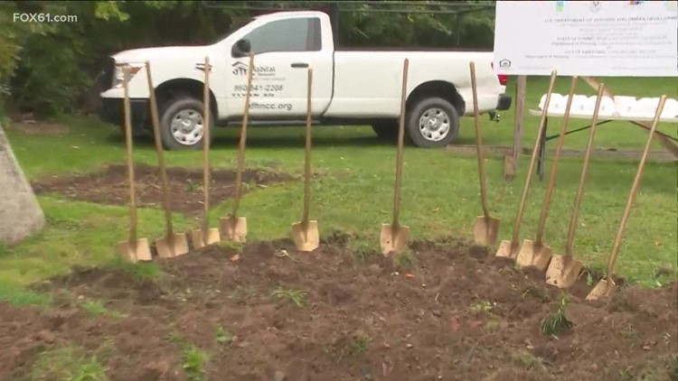 Habitat for Humanity of North Central Connecticut holds groundbreaking for six-home Hartford project