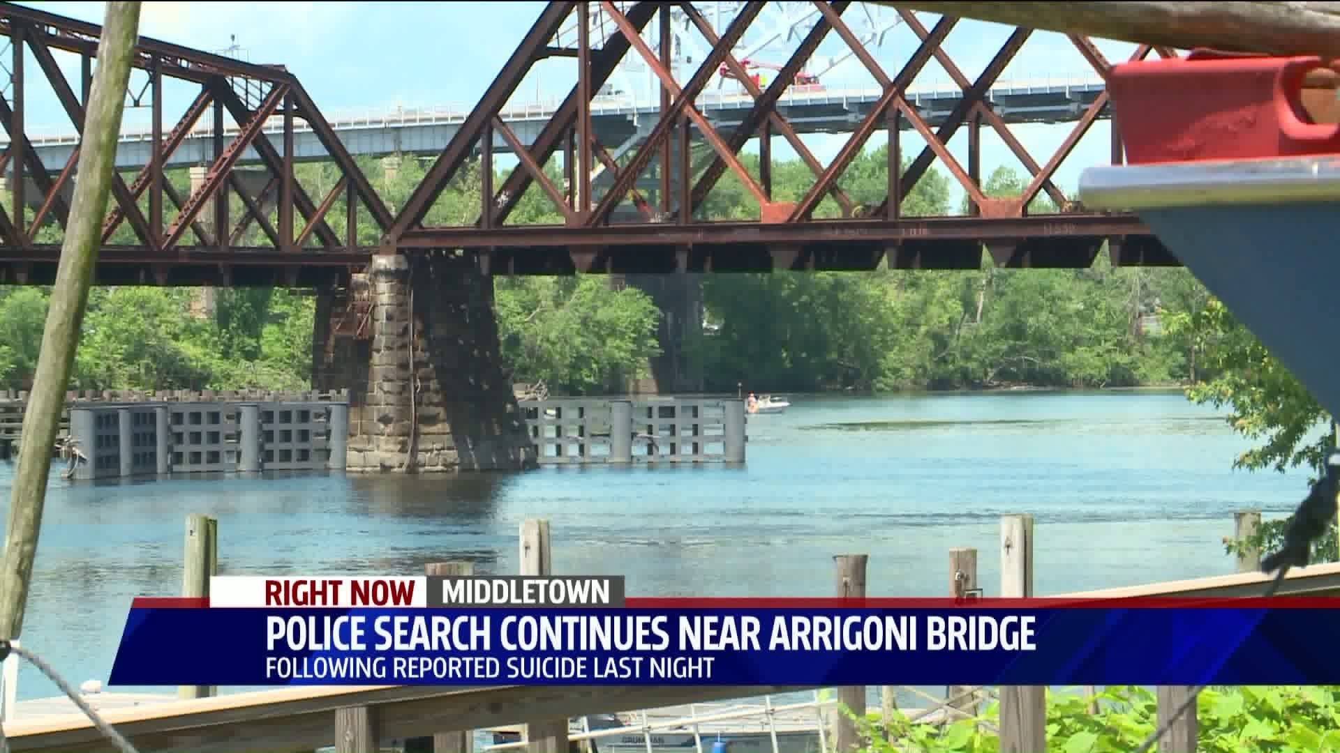 Police investigating after person falls from Middletown bridge