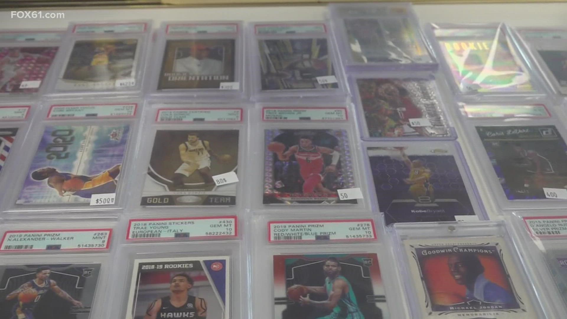 A new card shop in Berlin possesses a rare trading card - and it has nothing to do with sports.