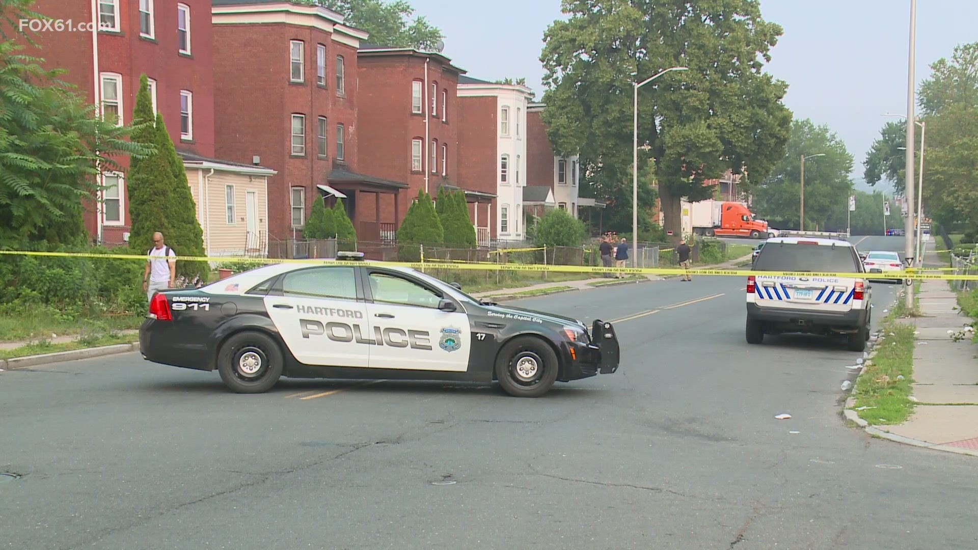 Police are investigating a homicide Monday morning in Hartford.