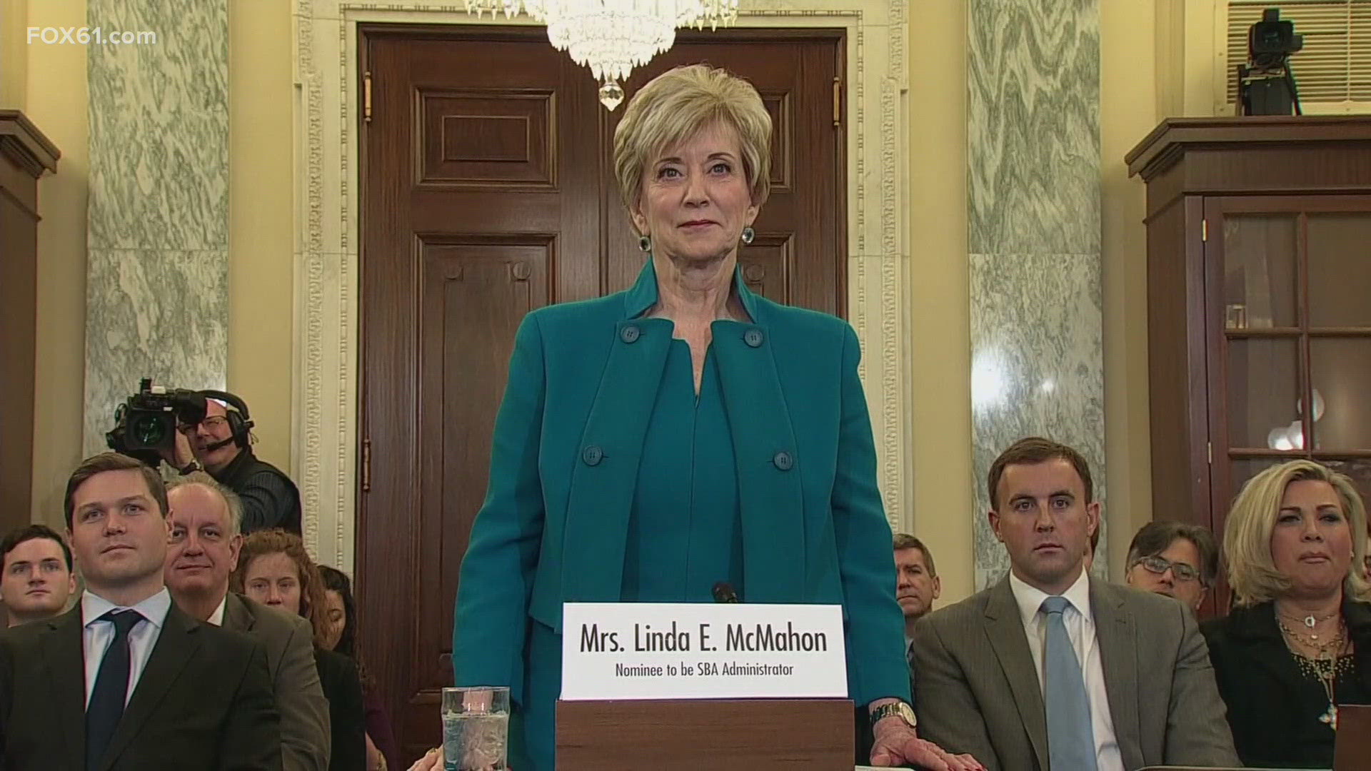 President-elect Donald Trump has chosen Connecticut's Linda McMahon to lead the Department of Education, which Trump says he will dismantle. 