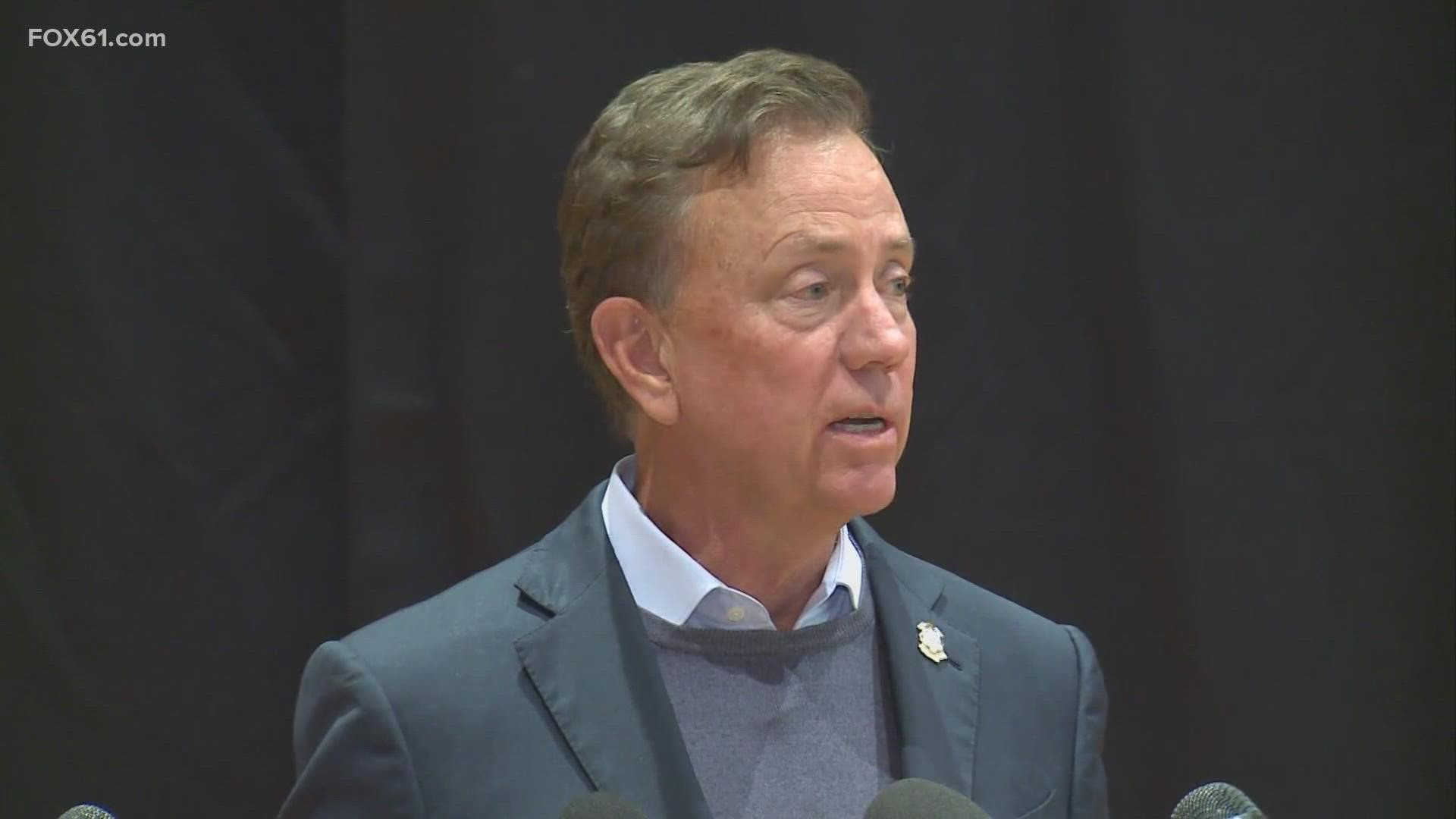 Gov. Ned. Lamont said Connecticut must remain vigilant, which includes being vaccinated.