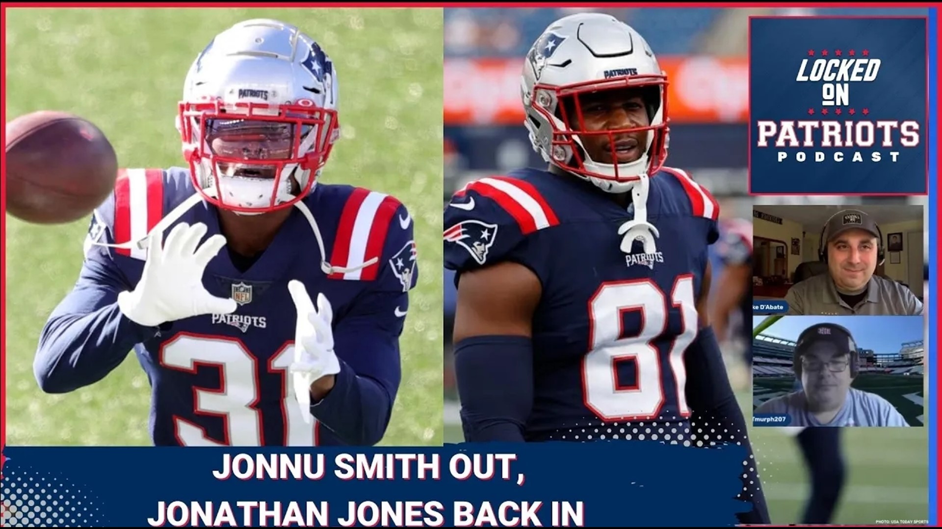 The New England Patriots have retained a key member of their defensive backfield while parting ways with one-half of their tight endage duo.