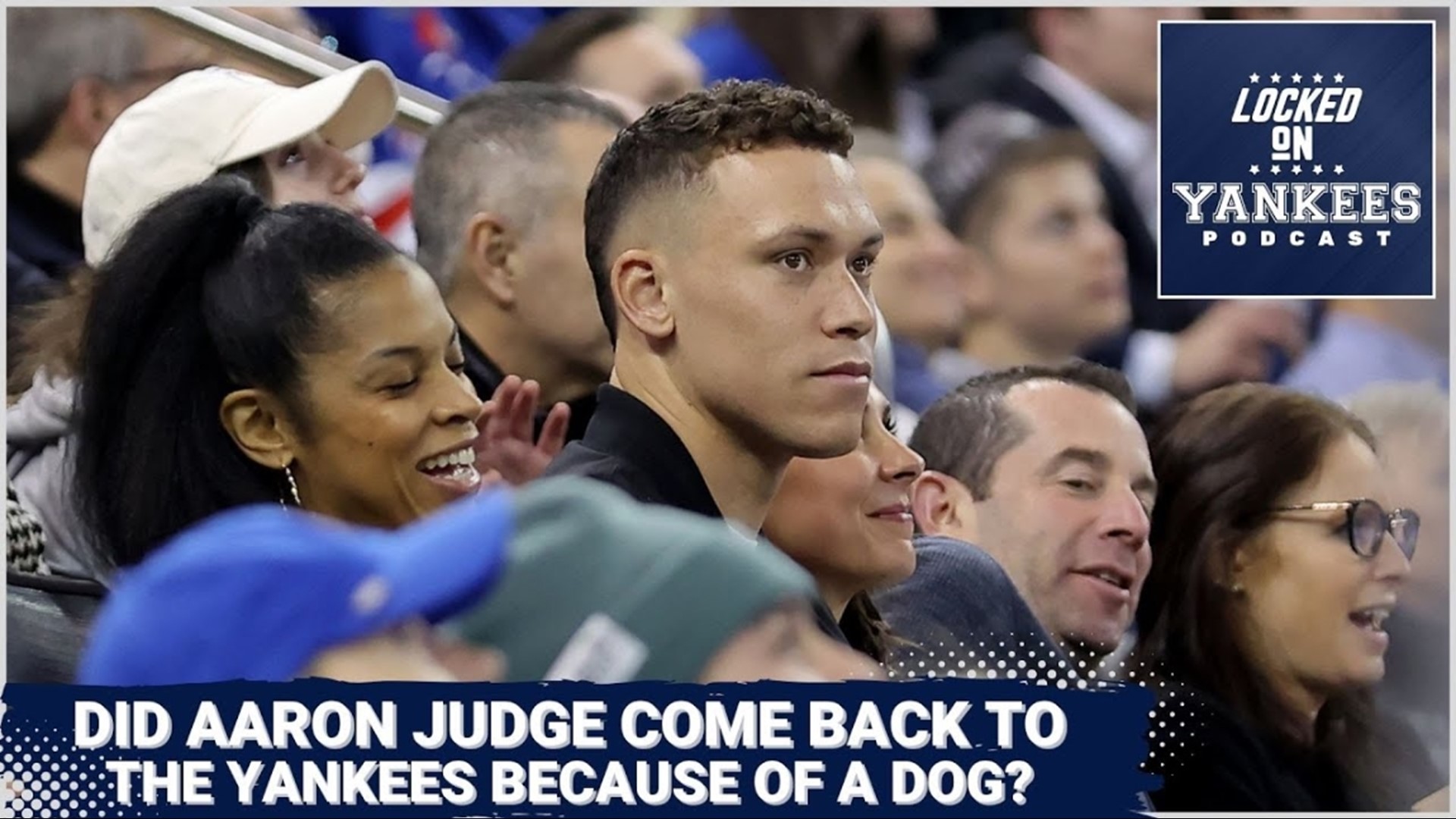 Aaron Judge was on the Tonight Show where he told the story of Anthony Rizzo persuading him to stay with the Yankees by bringing up how their dogs, Kevin and Penny.