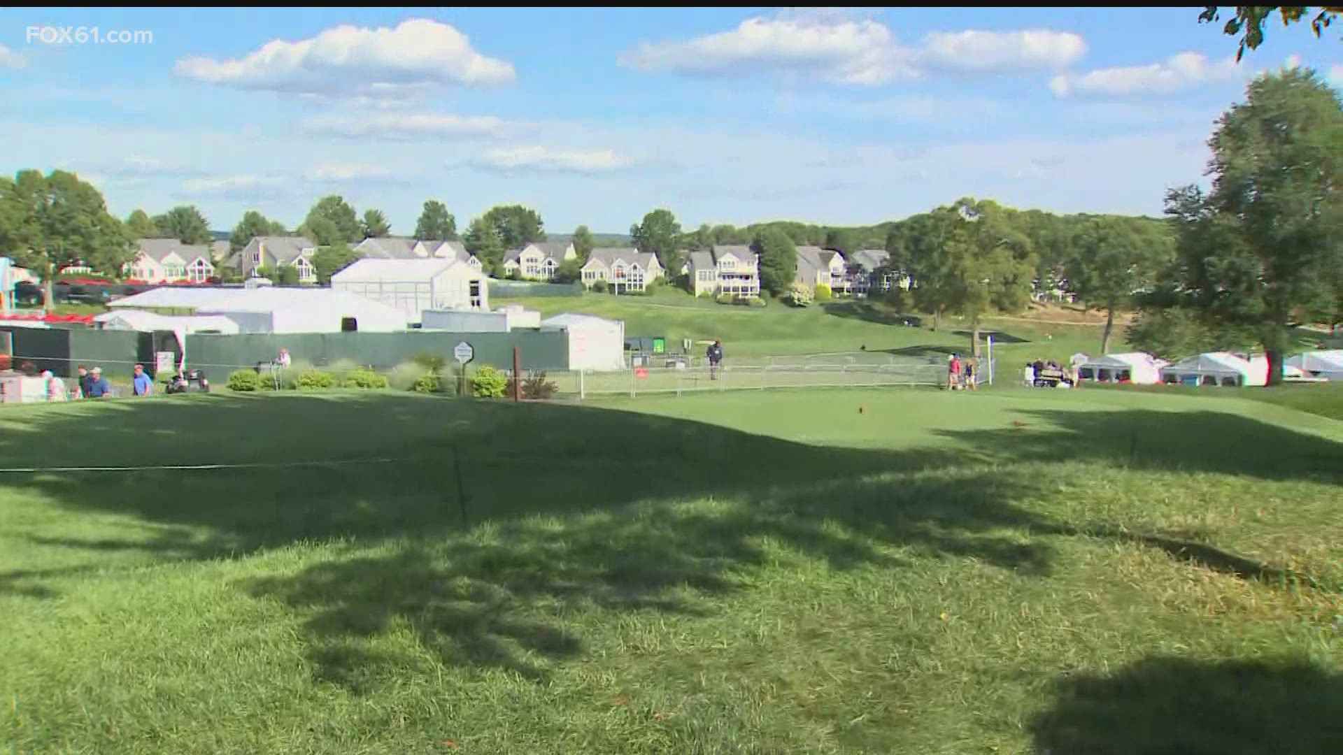 On Wednesday, the Pro-Am Celebrity golf tournament took place.