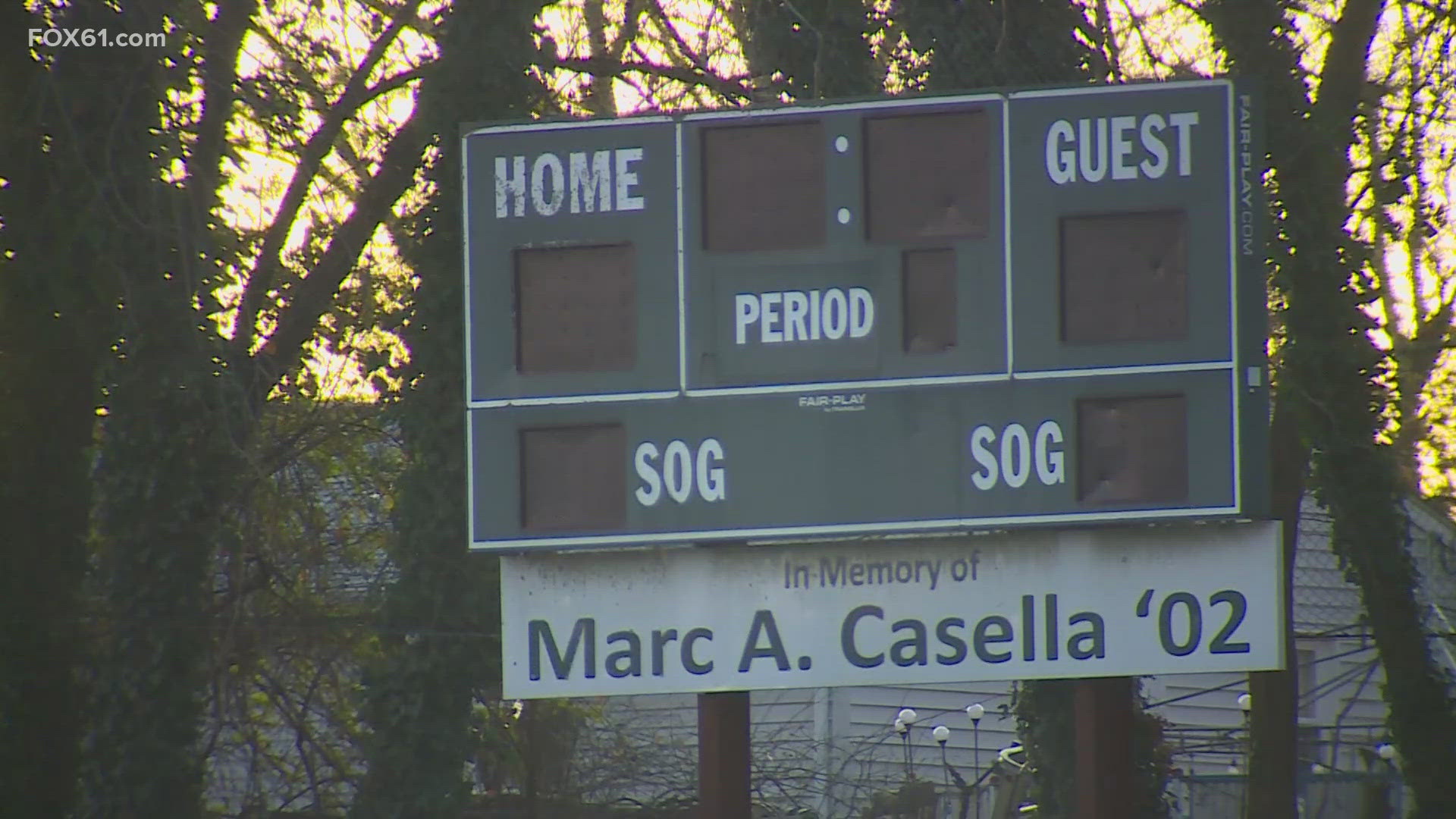 At least eight of the high schoolers involved left the game between Notre Dame High School and Hillhouse High School in handcuffs.