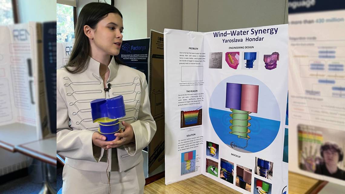 'Invention Convention' and a special connection bring Ukrainian students to CT