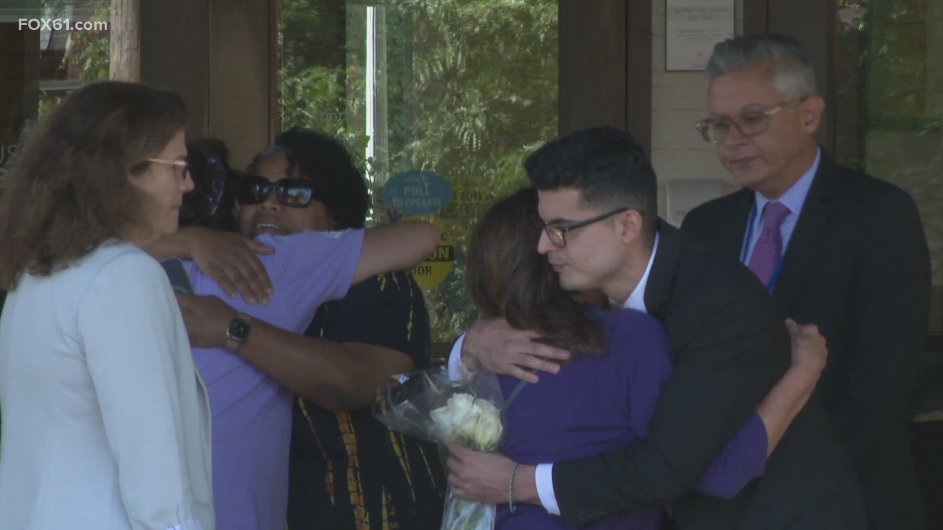 The vigil and remembrance gathering were held at the Russell Library in Middletown.