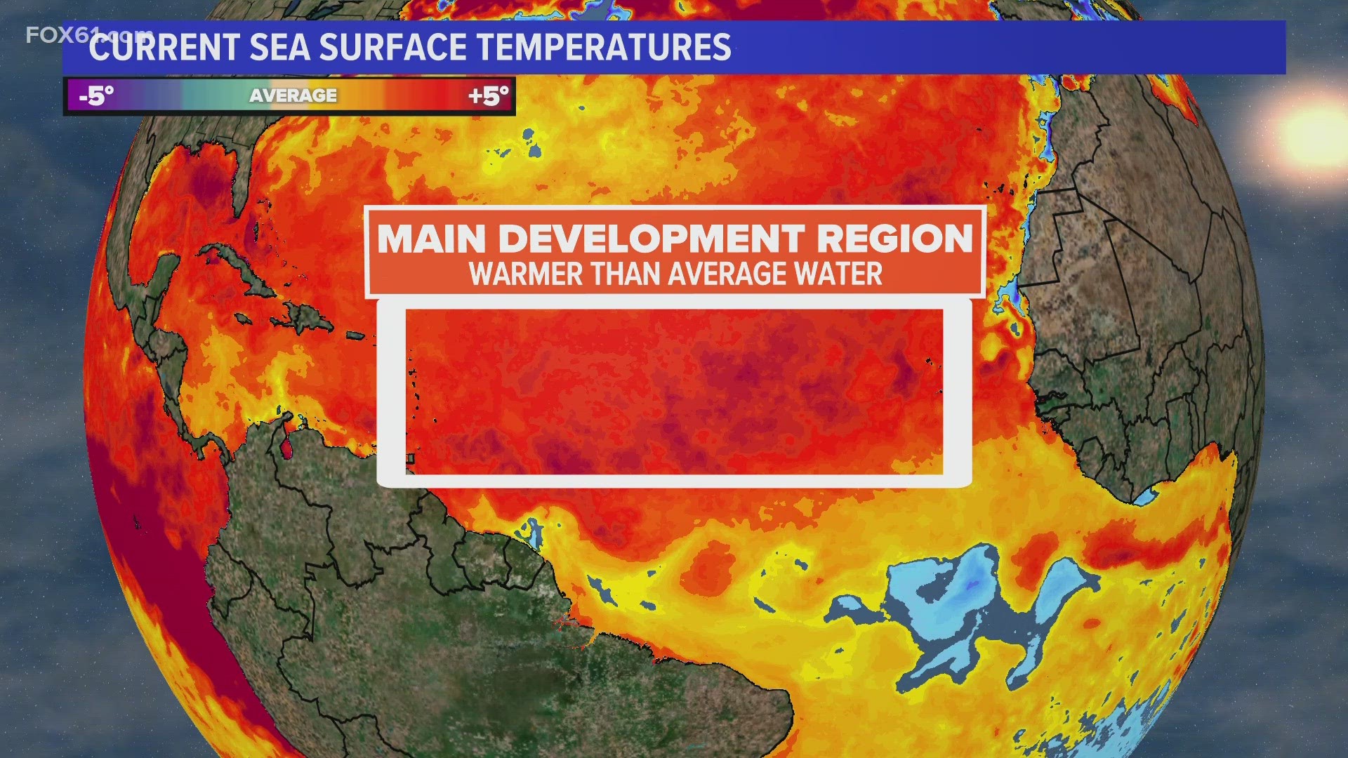 FOX61's Rachel Piscitelli breaks down NOAA's update to the 2023 Hurricane Season outlook.