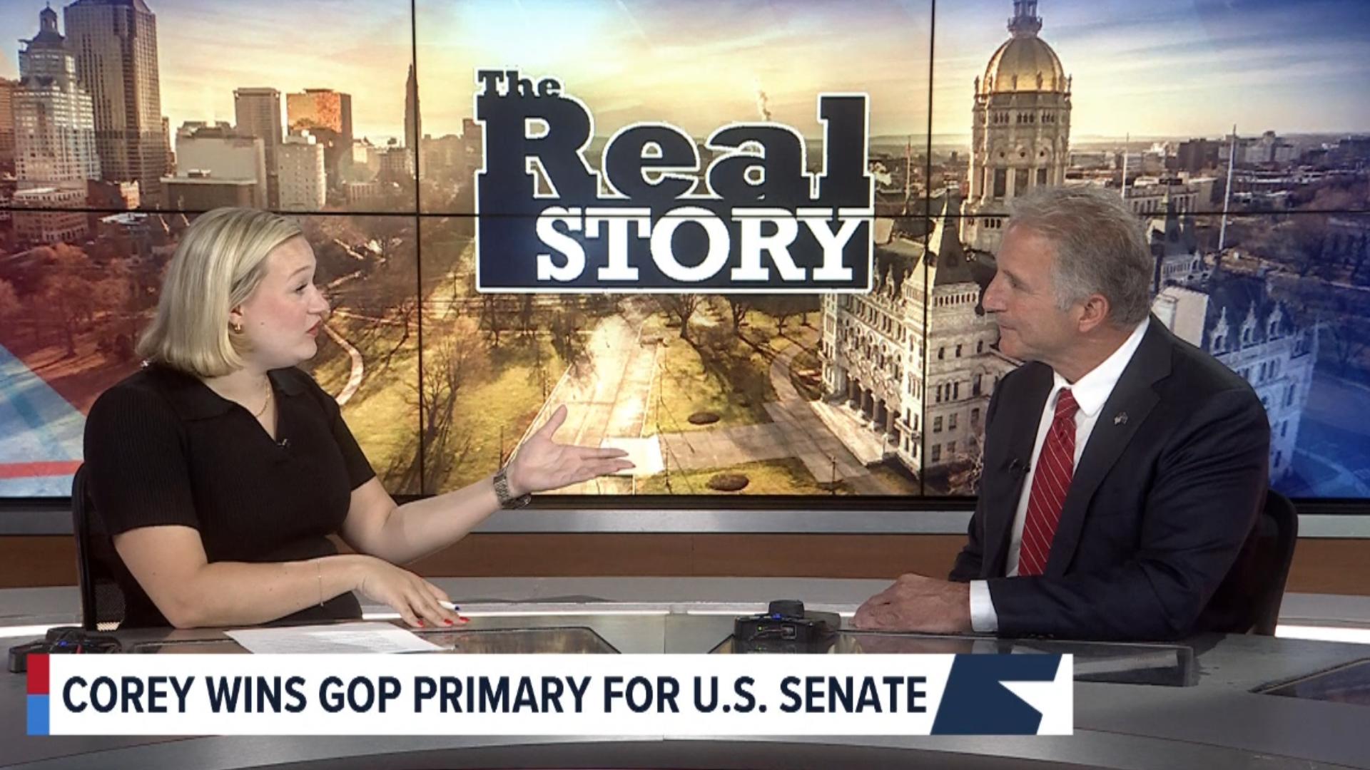 Matthew Corey is a Republican candidate for the U.S. Senate. He is a U.S. Navy veteran and small business owner from Manchester who will race against Chris Murphy.