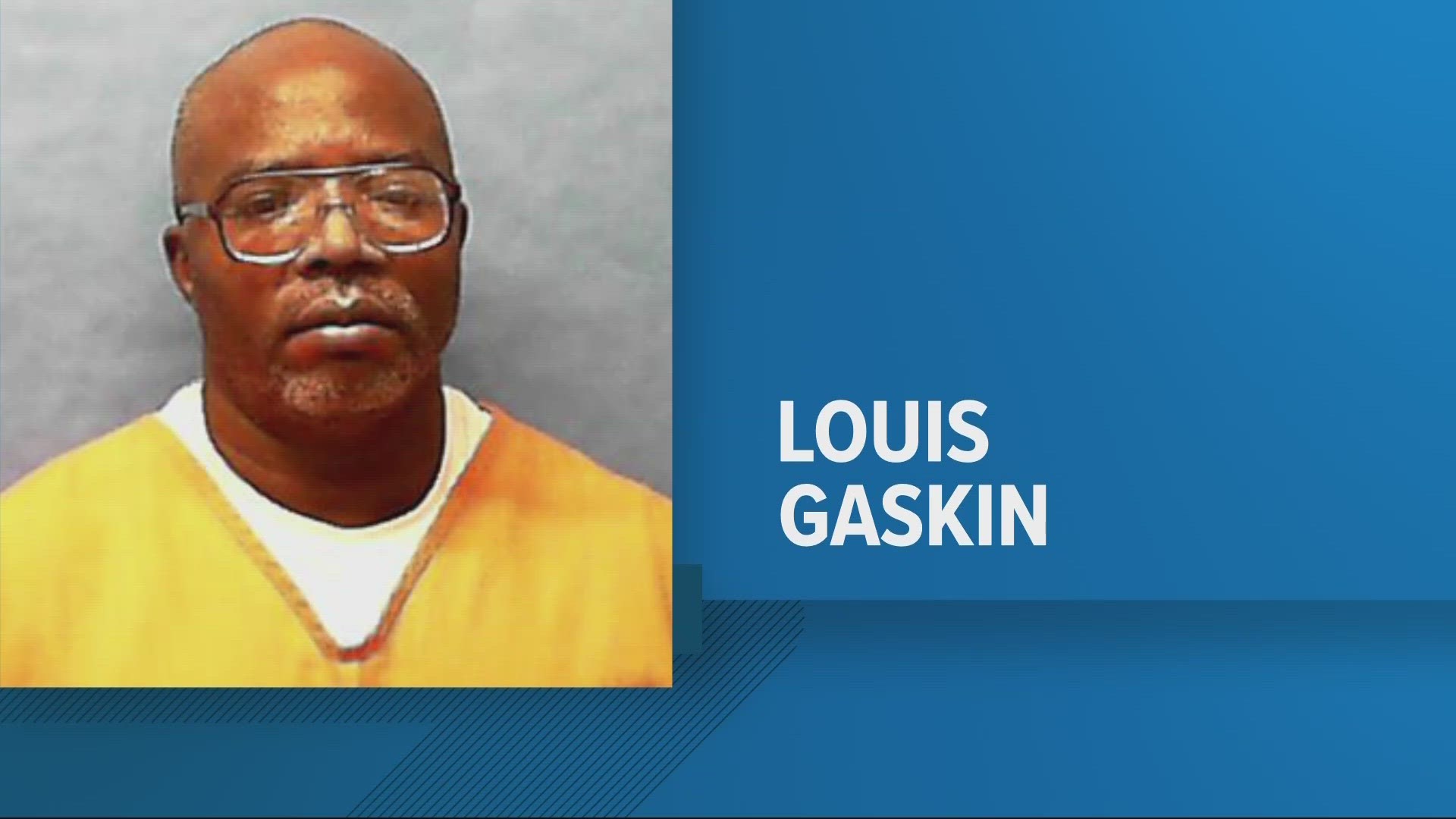 Louis Gaskin, 56, is scheduled to die at 6 p.m. Wednesday for what he did Dec. 20, 1989 in Bunnell.