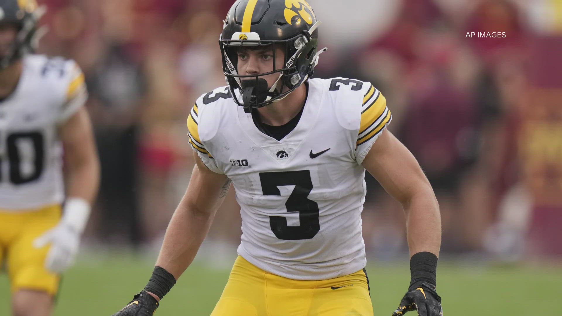 Cooper DeJean is widely seen as a first-round pick. He'll be another defensive player coming from Iowa City to the NFL.