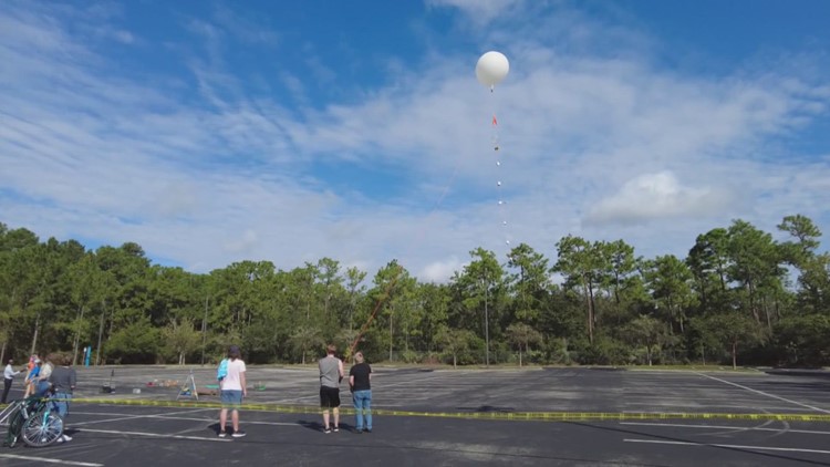 UNF Students Launch High-altitude Balloon As Part Of NASA Solar Eclipse ...