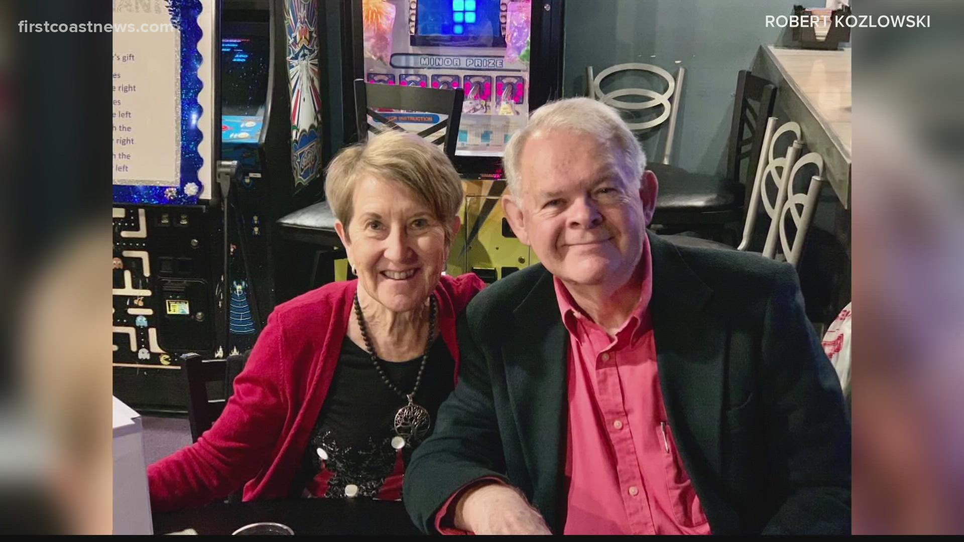 The couple was celebrating their 50th anniversary together with the 'trip of a lifetime.'