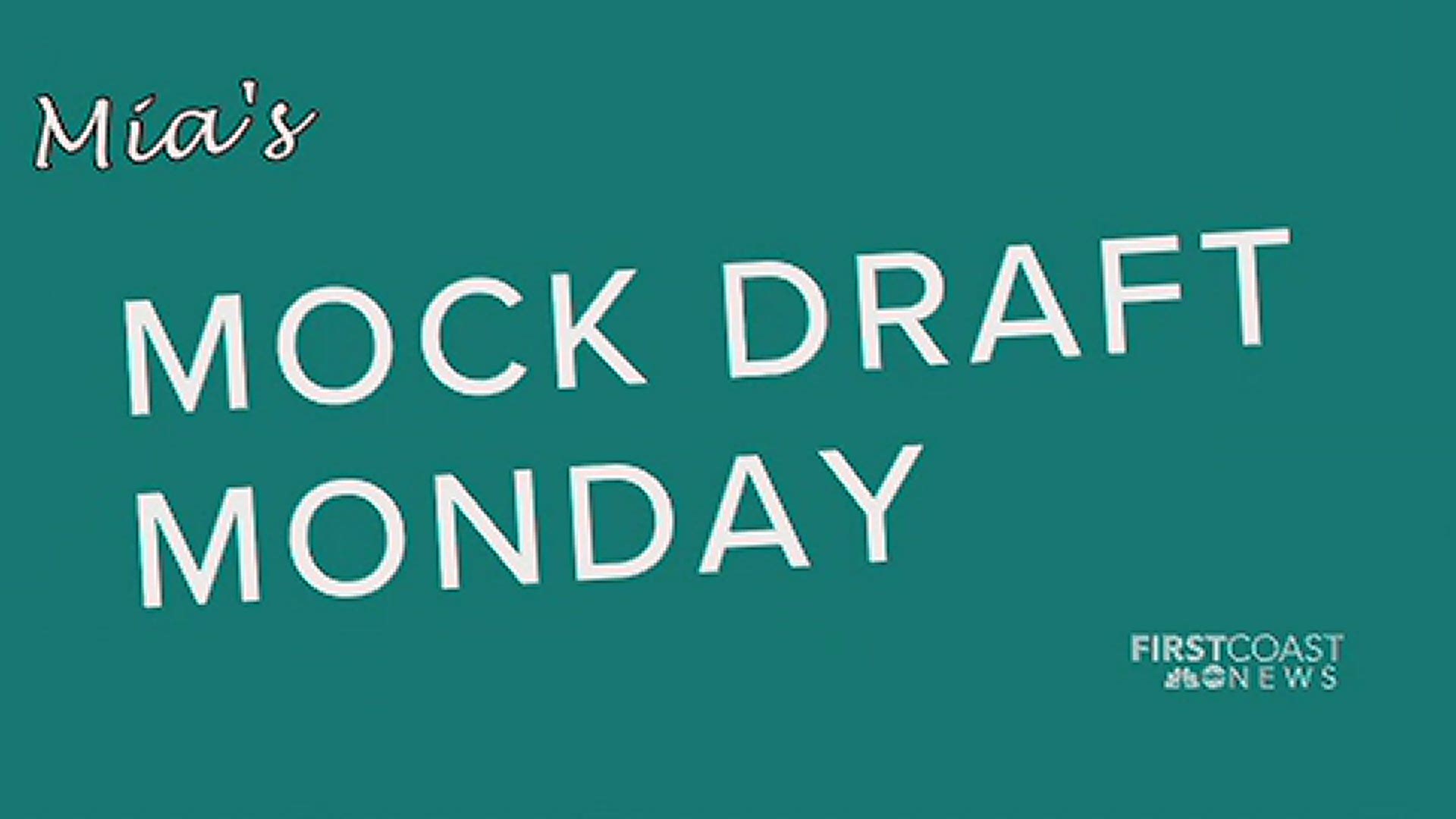 All the Mock Draft Mondays. All in one place.