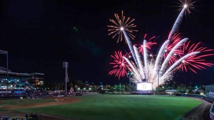 Jacksonville Jumbo Shrimp fireworks return as Duval County ends burn ban
