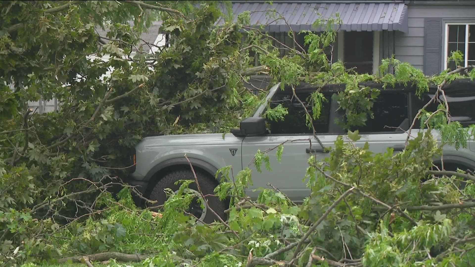 Point Place United Church of Christ held a cookout for residents in the neighborhood as thousands are still without power following the harsh tornadoes Thursday.