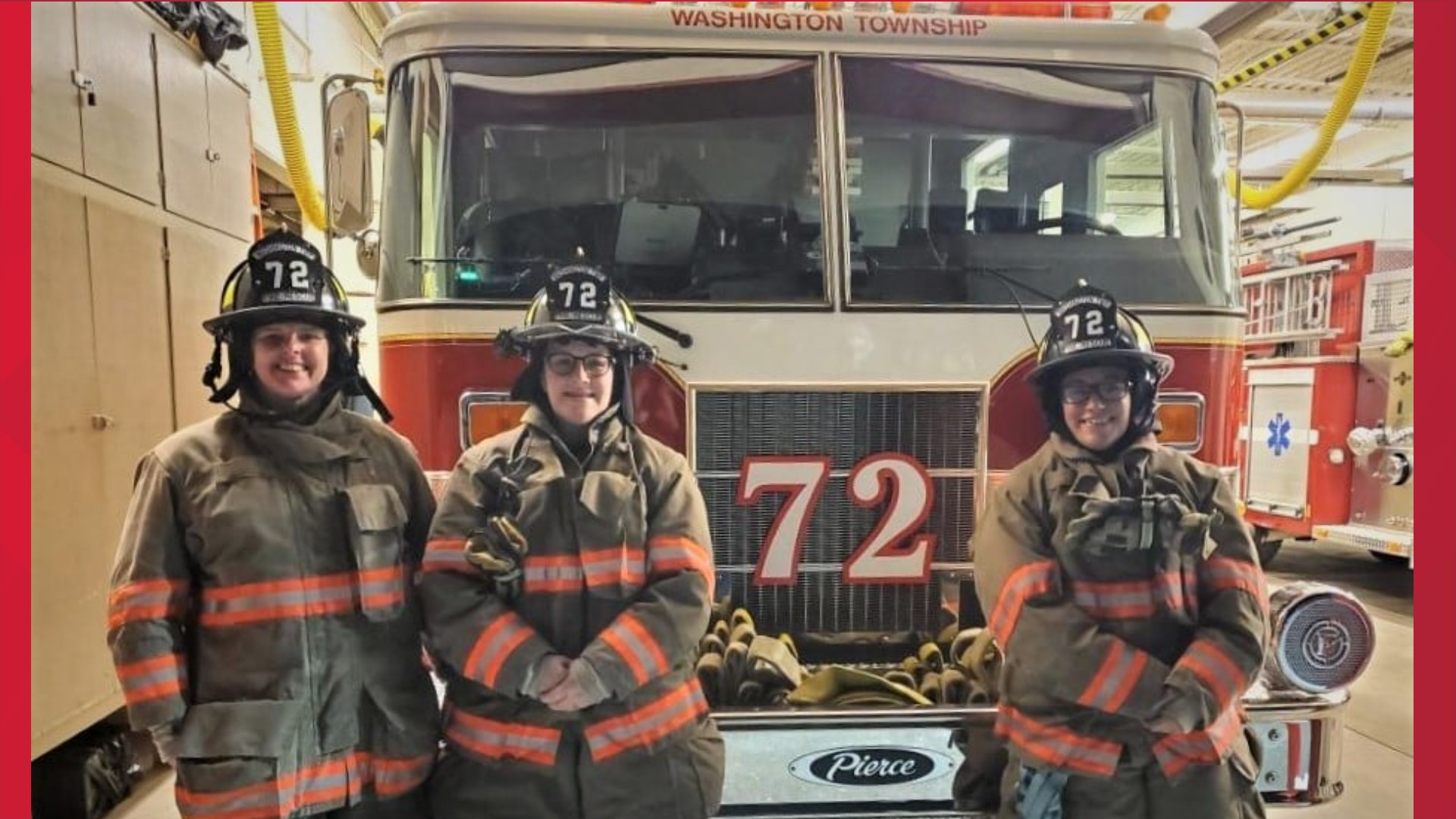 Ohio fire department responds to fire with first allfemale engine crew