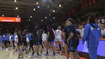 Memphis' Jamirah Shutes charged after throwing punch following WNIT game against Bowling Green